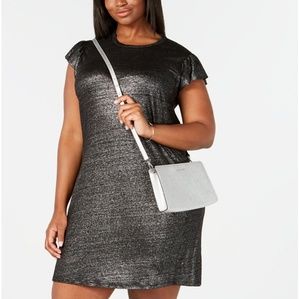 NWT Michael kors Metallic Dress 1x